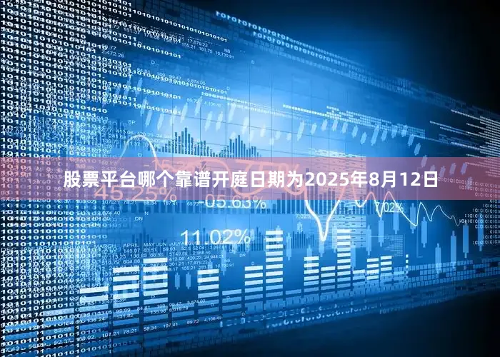 股票平台哪个靠谱开庭日期为2025年8月12日