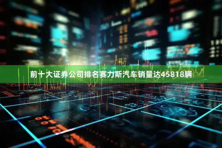 前十大证券公司排名赛力斯汽车销量达45818辆